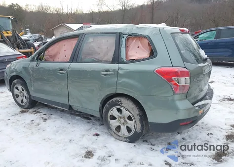 2014 Subaru Forester 2.5I из США, поврежденный, VIN JF2SJAAC4EH473415